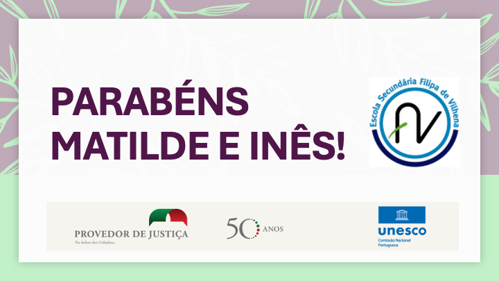 PARABÉNS MATILDE E INÊS!